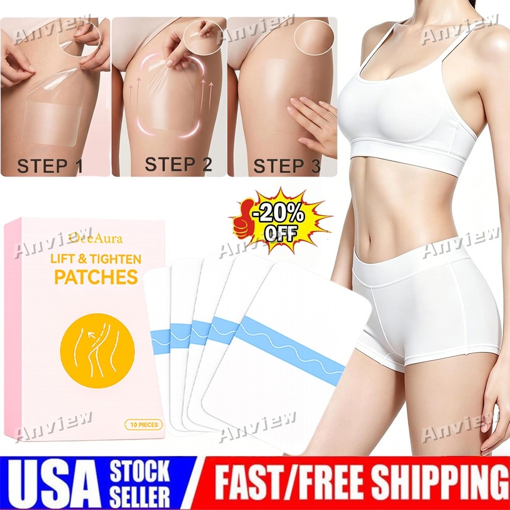 Body Lifting Patches for Legs/Abdomen/Buttocks & Arms, 2026 New Transparent Skin