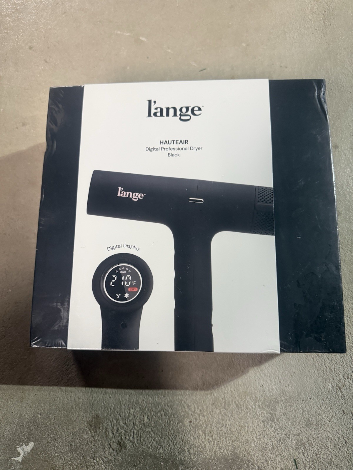 L’ange HauteAir Digital Ionic Professional Hair Dryer 1800W Black NEW Sealed