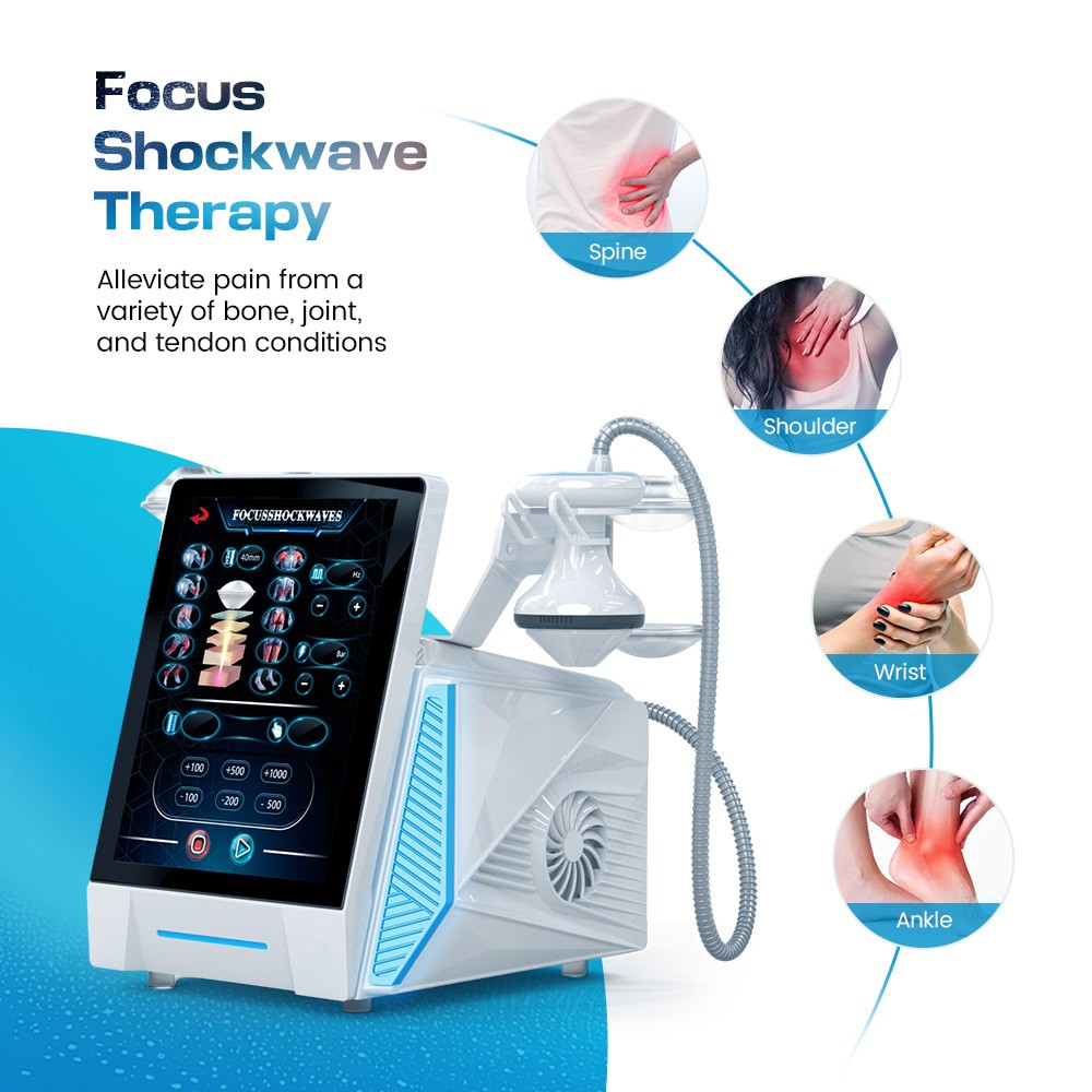 USED Focused Shockwave Therapy Machine Pain Relief Physical Therapy —97% Fresh