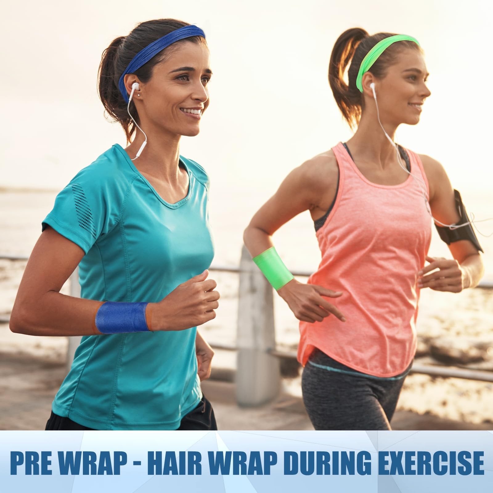 Pre Wrap Athletic Tape 6 Pack, 2.76 Inch x 11 Yards Foam Underwrap Bandage, Foam
