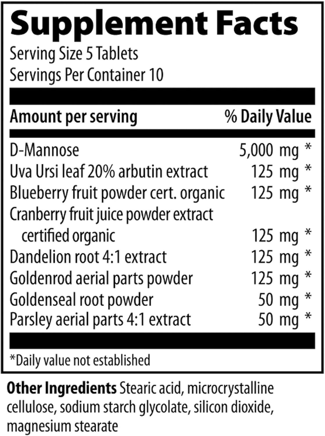 Vibrant Health U.T. Vibrance, 50 vegipure tablets