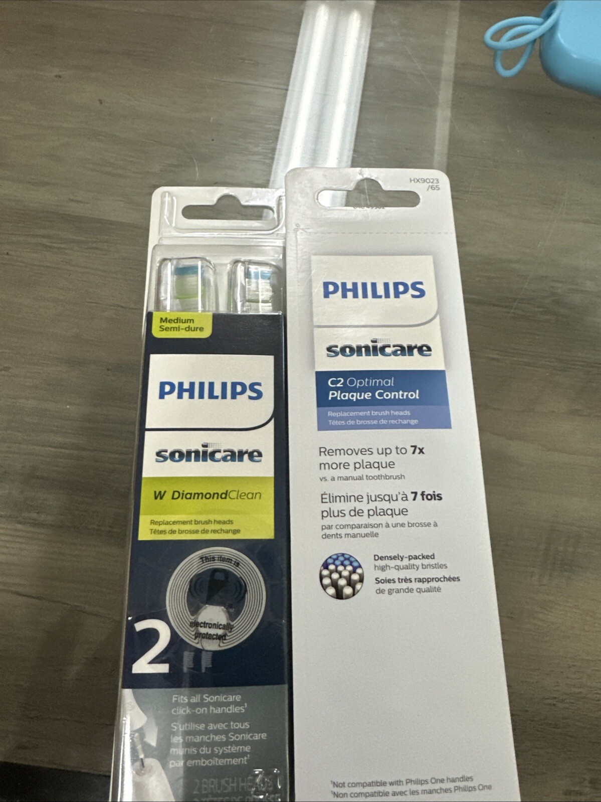 Philips Sonicare Replacement Heads Toothbrush Click On 5 Pack Genuine Brand New
