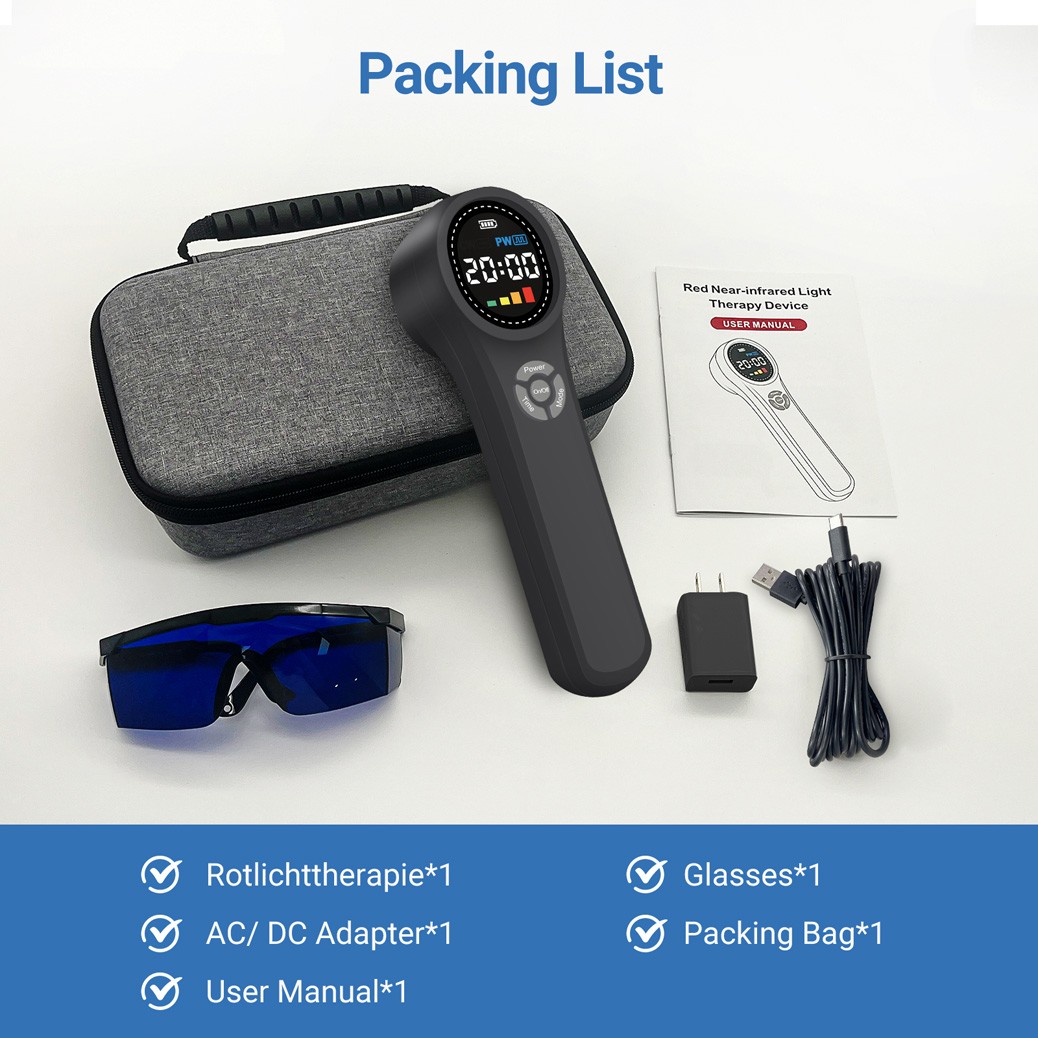 Low Level Laser Therapy for Osteoarthritis Pain Relief 16x660nm+4x810nm+4x980nm