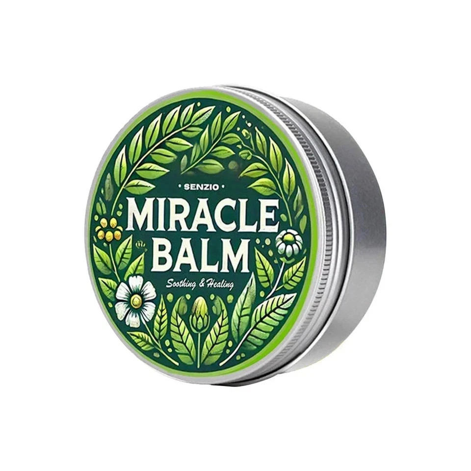Senzio Miracle Balm, New Soothing Joint Cream for Back, Hands, Feet and Body
