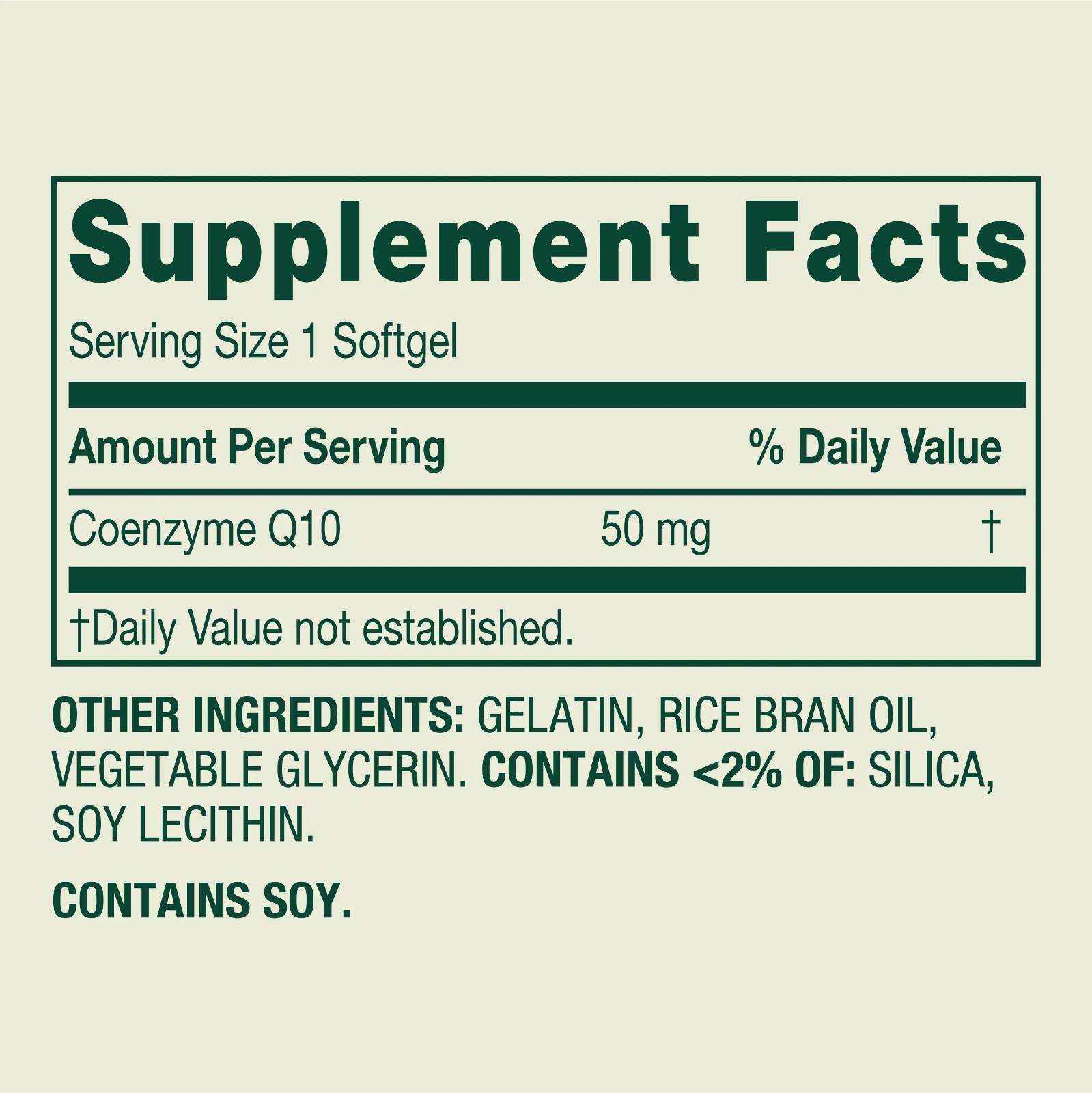 (2 pack) Spring Valley CoQ10 Dietary Supplement Softgels for Heart Health, 50 mg