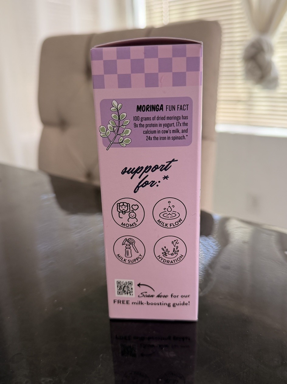 Legendairy Milk She’s Flowing Lactation Drink Mix Blackberry Lemonade 18 Packs