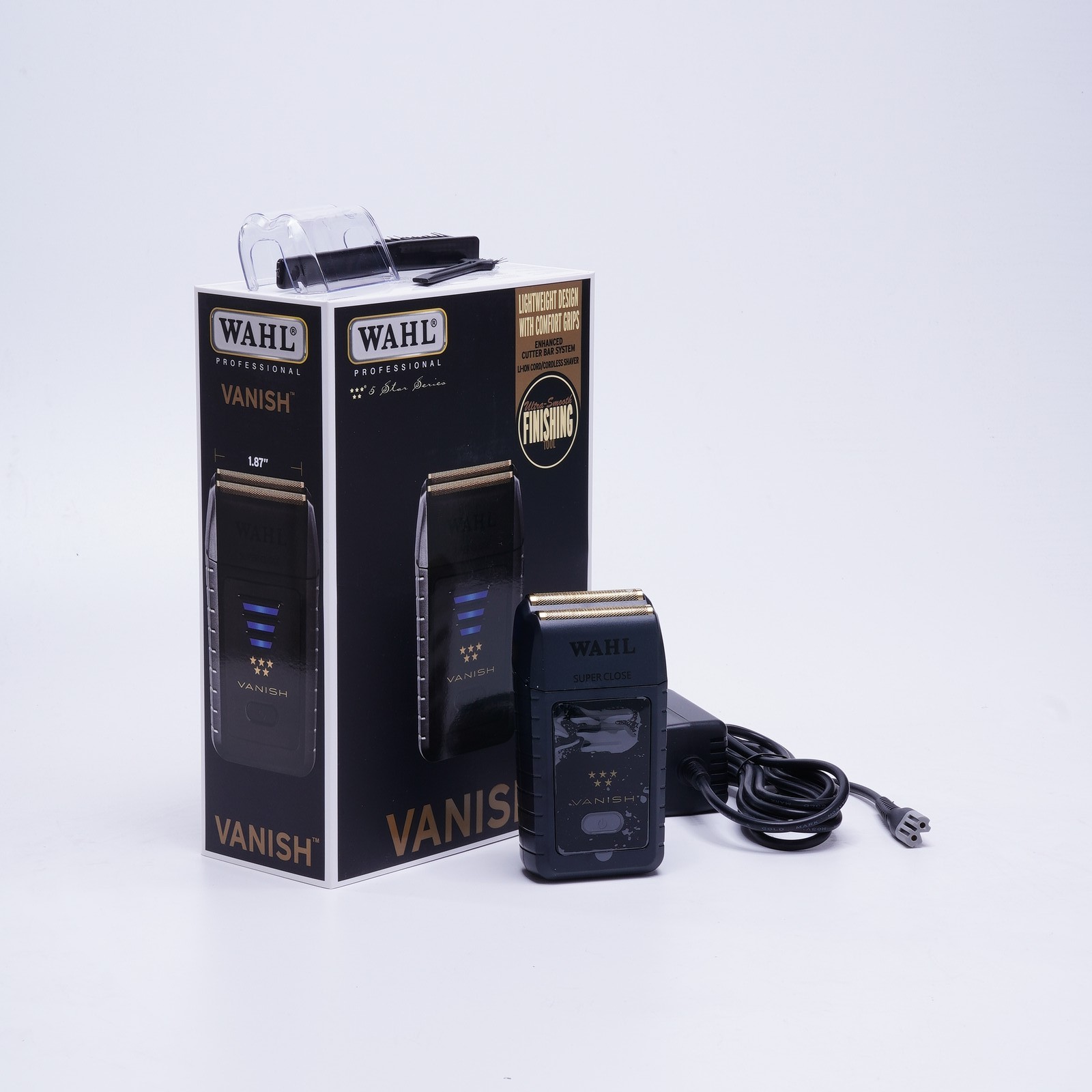 Wahl 5 Star Vanish Double Foil Shaver 8173-700 Corded/Cordless Pro Barber
