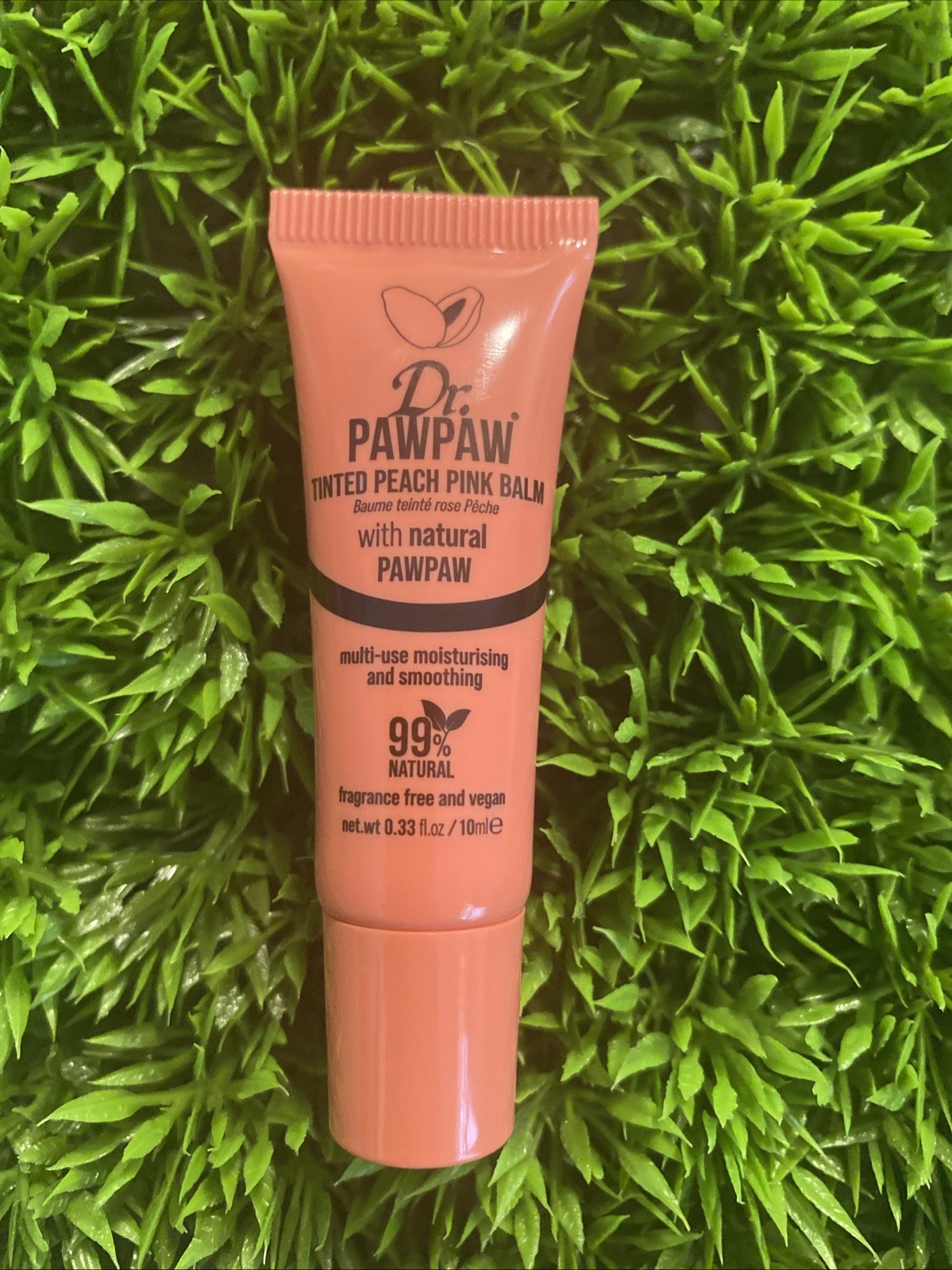 Dr. Paw Paw Tinted Peach Pink Lip Balm Deluxe Sample Travel Size