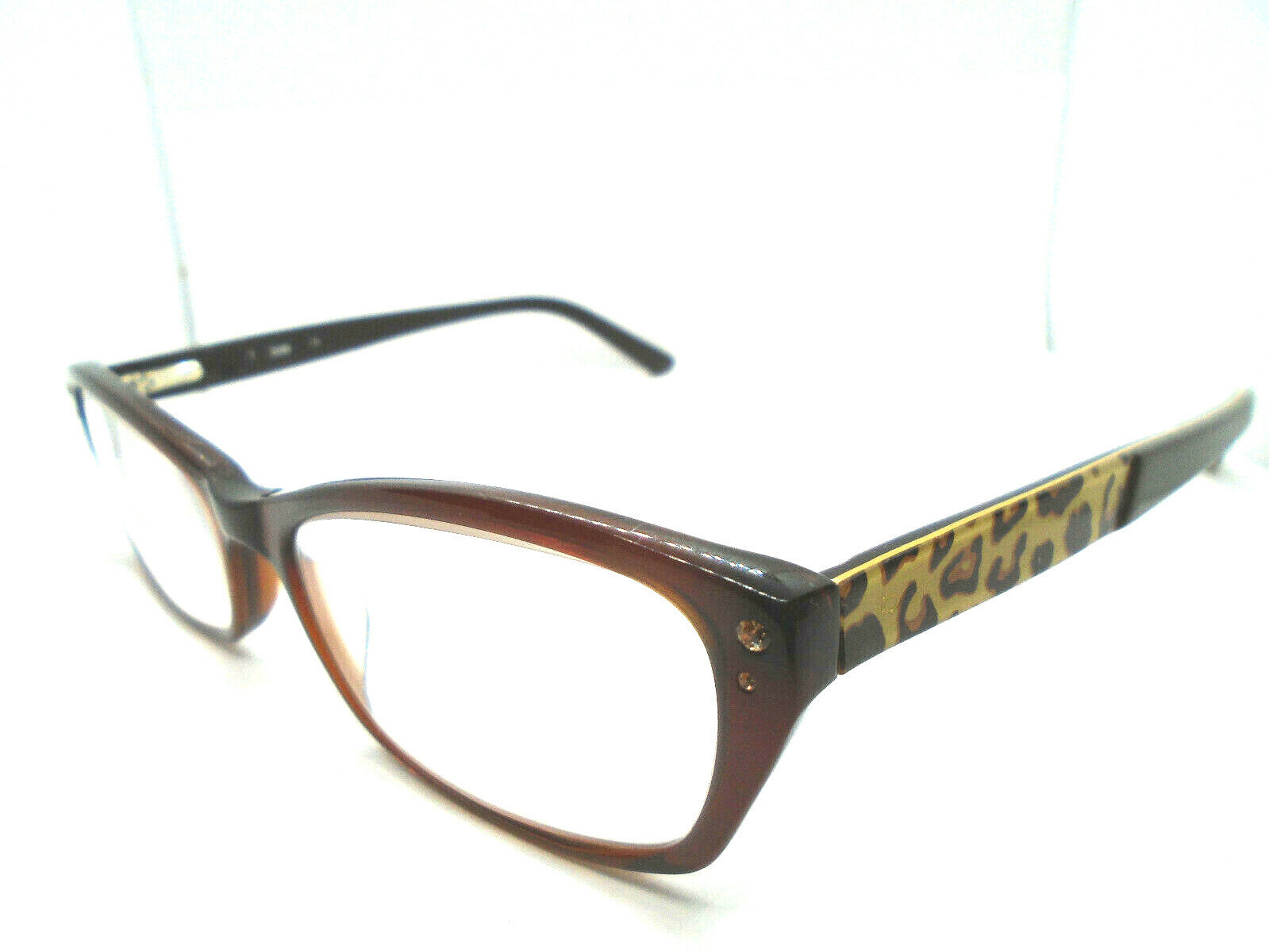 Bebe HOT STUFF BB5065 Topaz Brown/Leopard 53-16-135 Womens Eyeglasses Frames