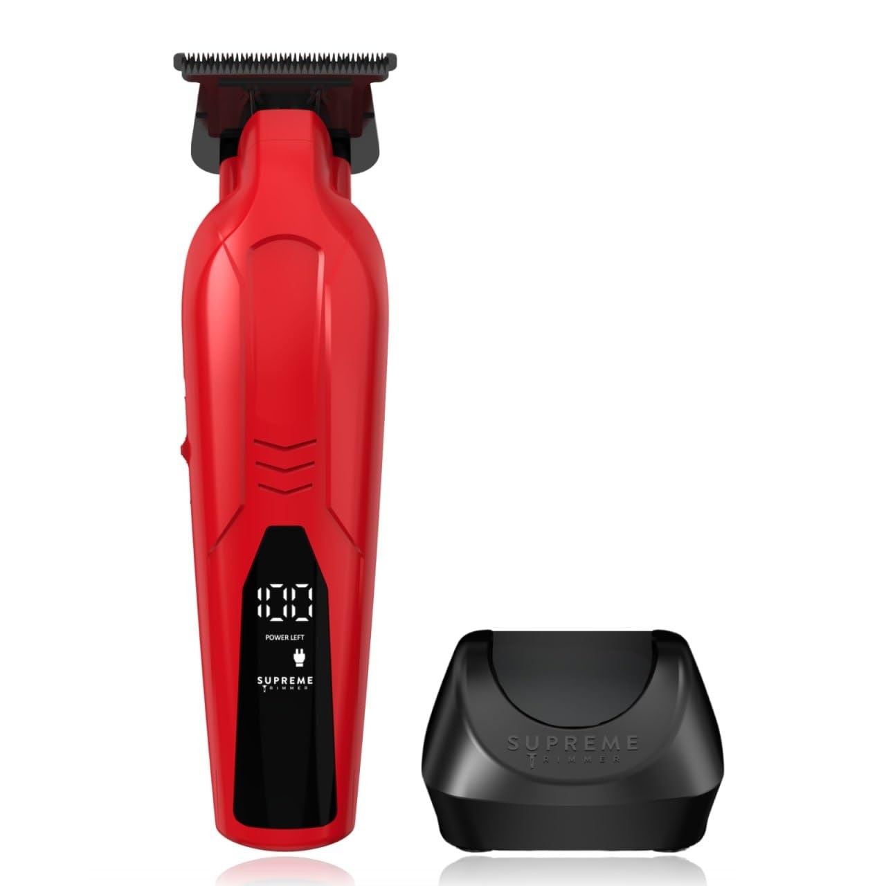 Cordless Barber Trimmer ST3700 7000 RPM Zero Gap DLC T Blade Red USB-C Supreme