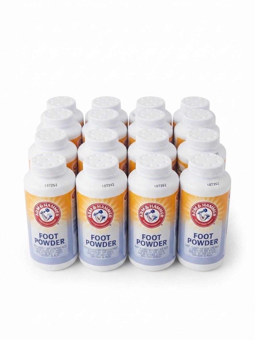 2x Arm & Hammer Talc-Free Foot Powder 5oz Odor Control Cool Dry