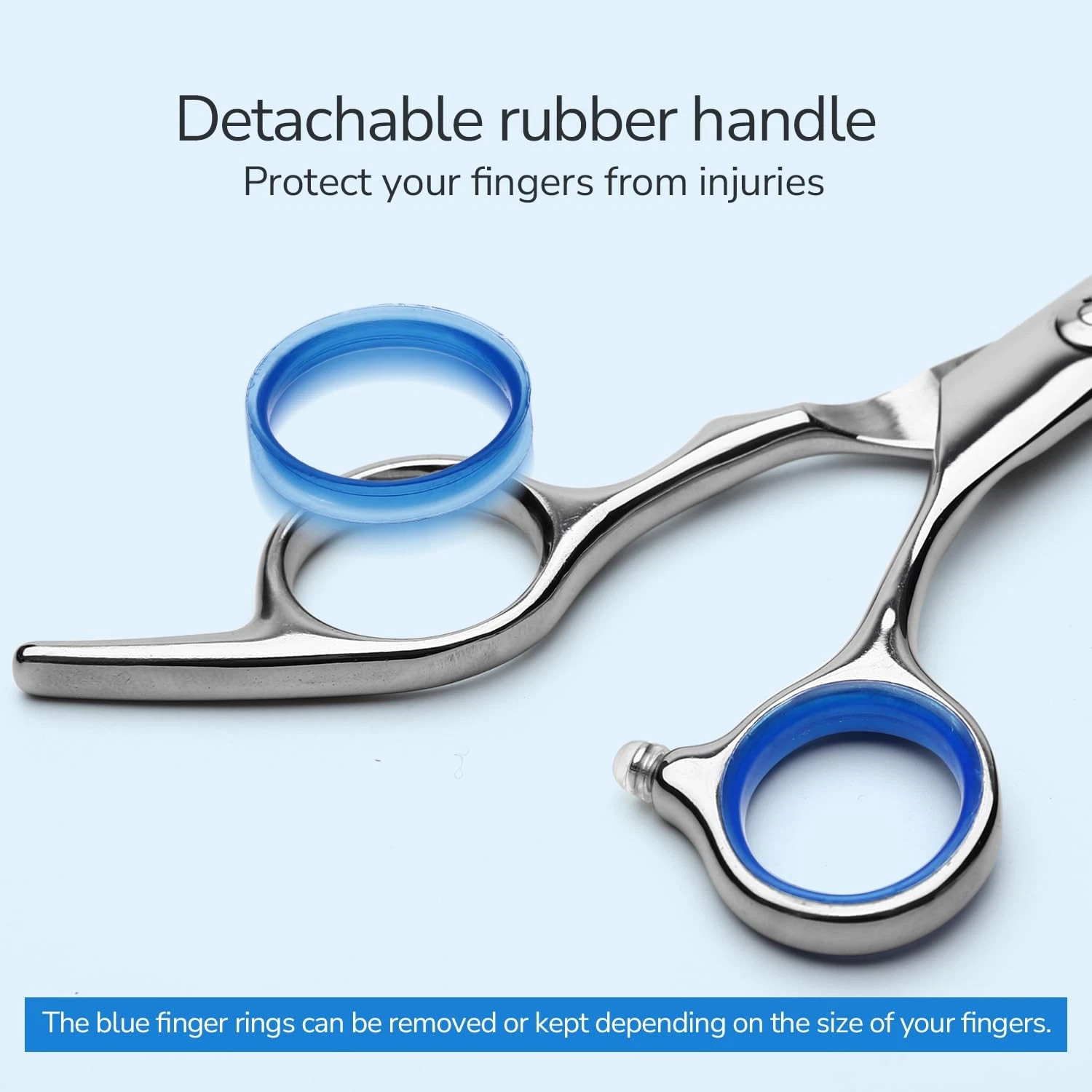Hair Cutting Scissors, ULG Professional Hair Scissors 6.5 inch Right-Hand Razor