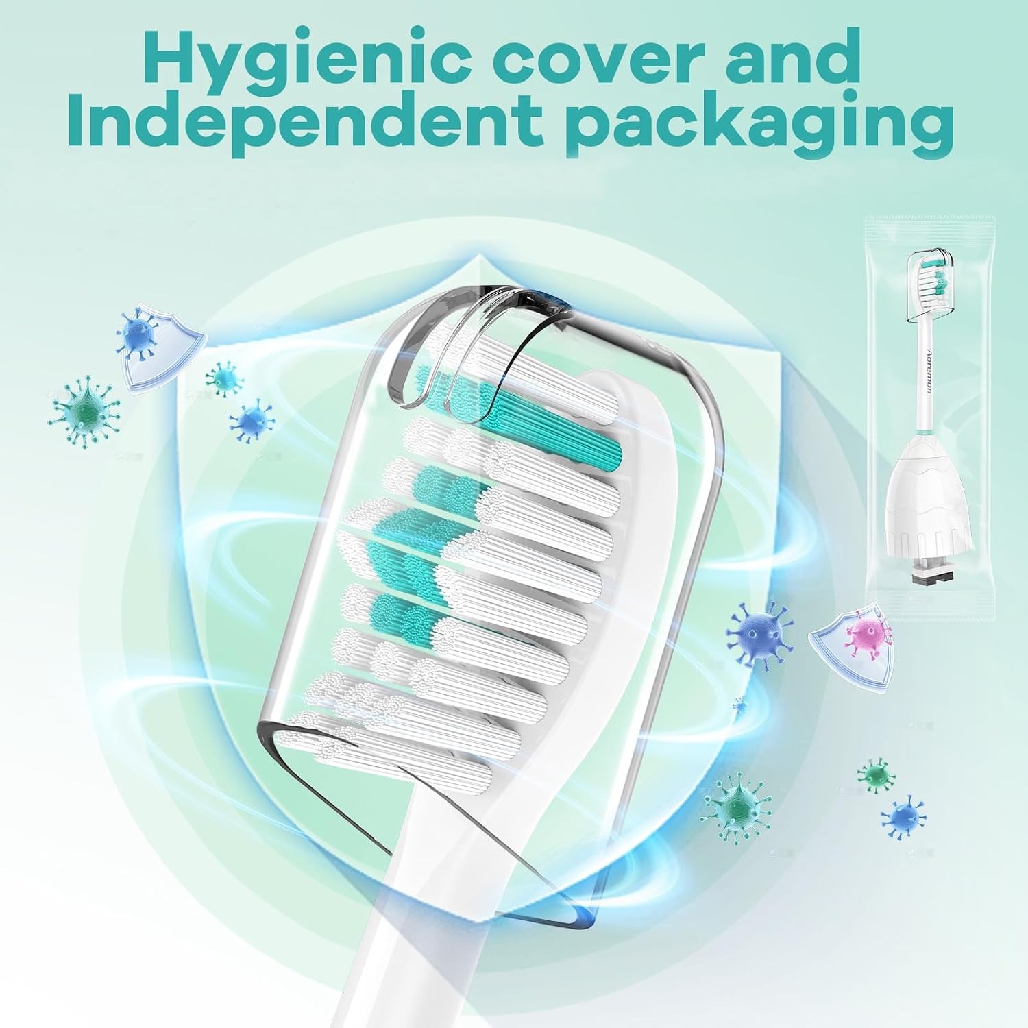 Philips Sonicare E Series Replacement Heads 3 Count White Toothbrush Heads