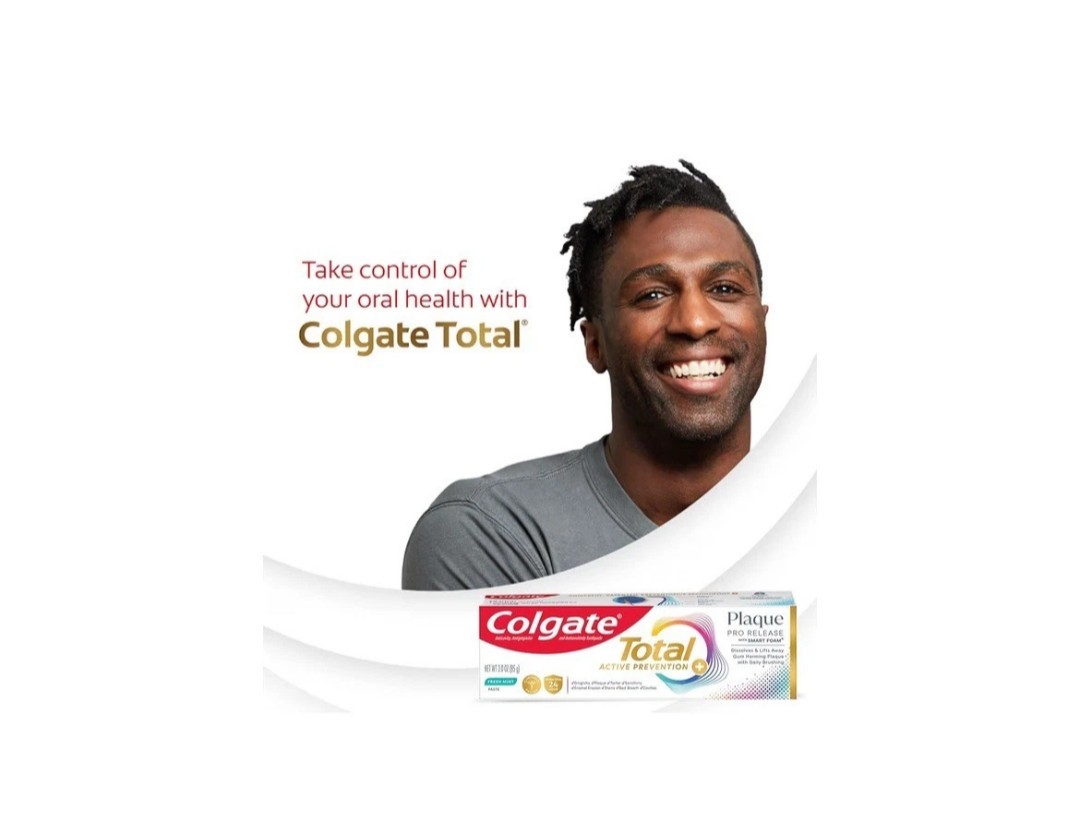 ✅Colgate Total Plaque Pro Release Fresh Mint Whitening Toothpaste 3oz