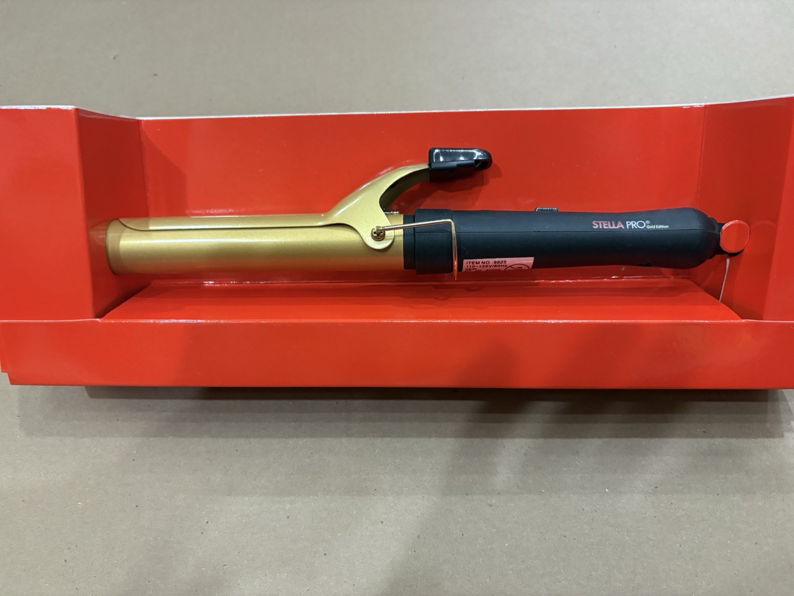 Hot Shot / Hot Tools Salon 24K Gold Curling Iron 1” – NEW