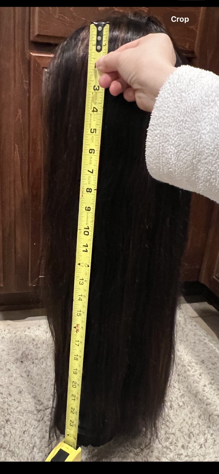 772 Glam 24″ Human Hair Medical Wig Unit With Caramel Highlight