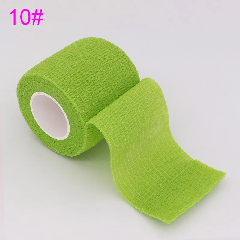 18 Colors Self Adhesive Elastic Sports Bandage Wrap Athletic Support Tape