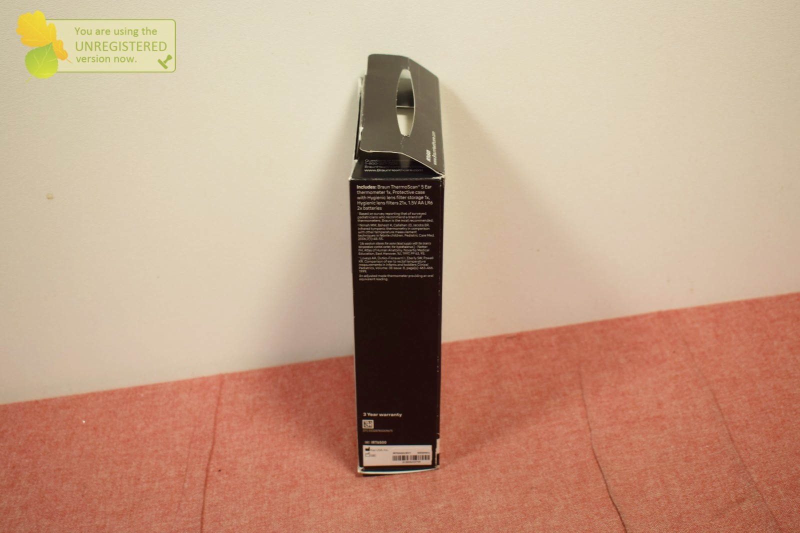 Braun Thermoscan Ear Thermometer with ExacTemp Technology (Pack Wear)