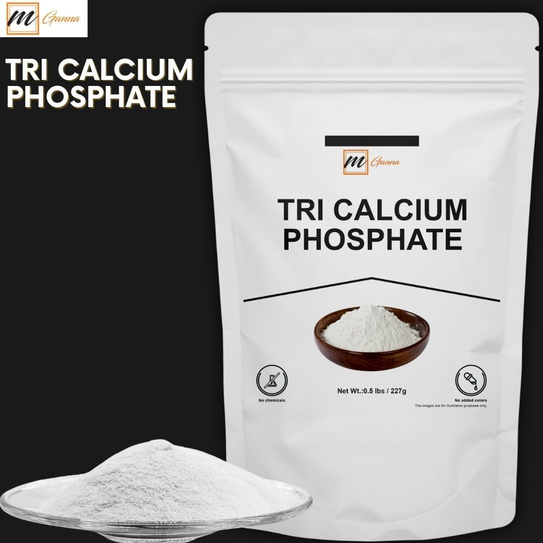 8 oz Tricalcium Phosphate Powder for Calcium Enhancement – Fine Texture
