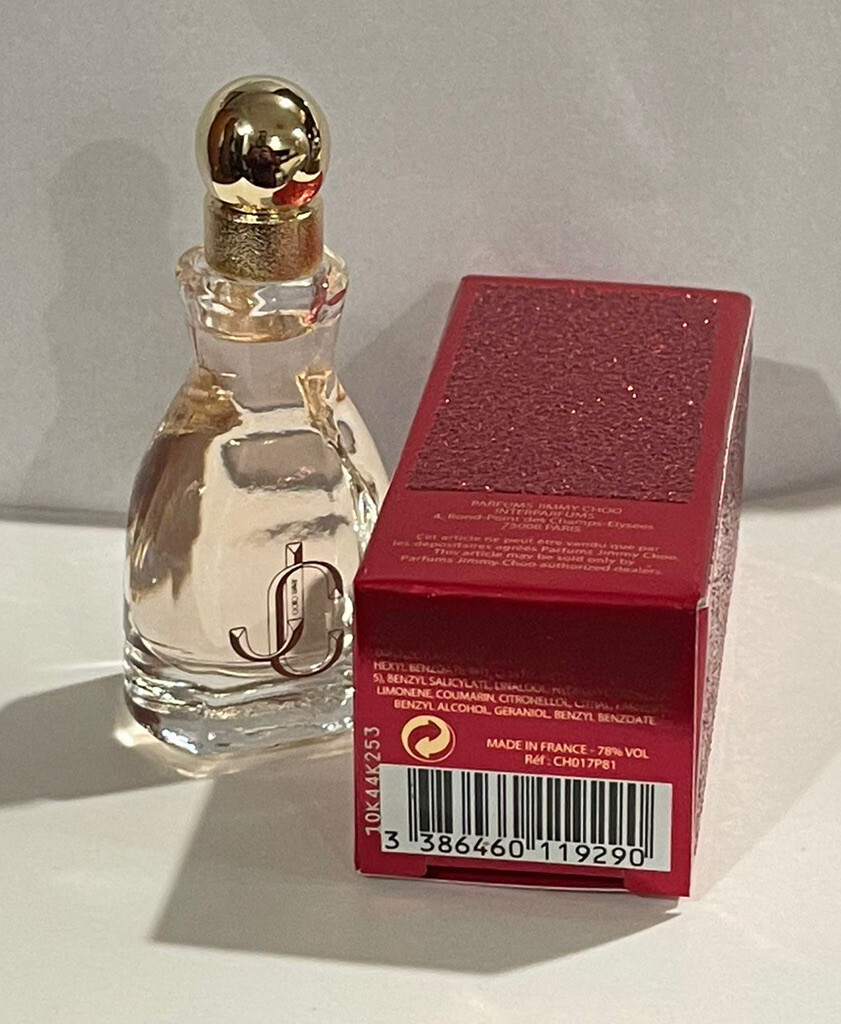 I Want Choo Mini By Jimmy Choo 4.5ml Edp Splash Mini For Women Same As Pictures