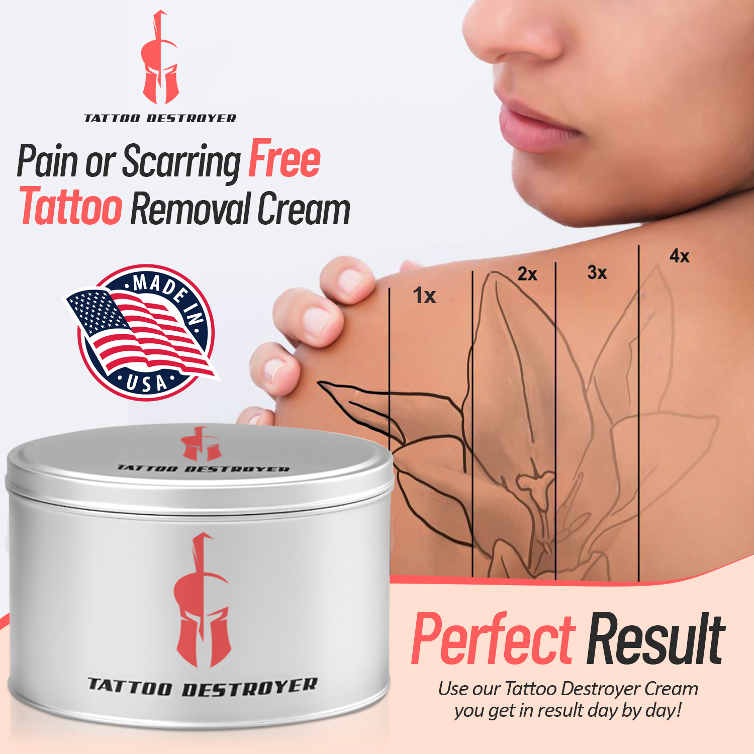 Permanent Tattoo Removal Cream