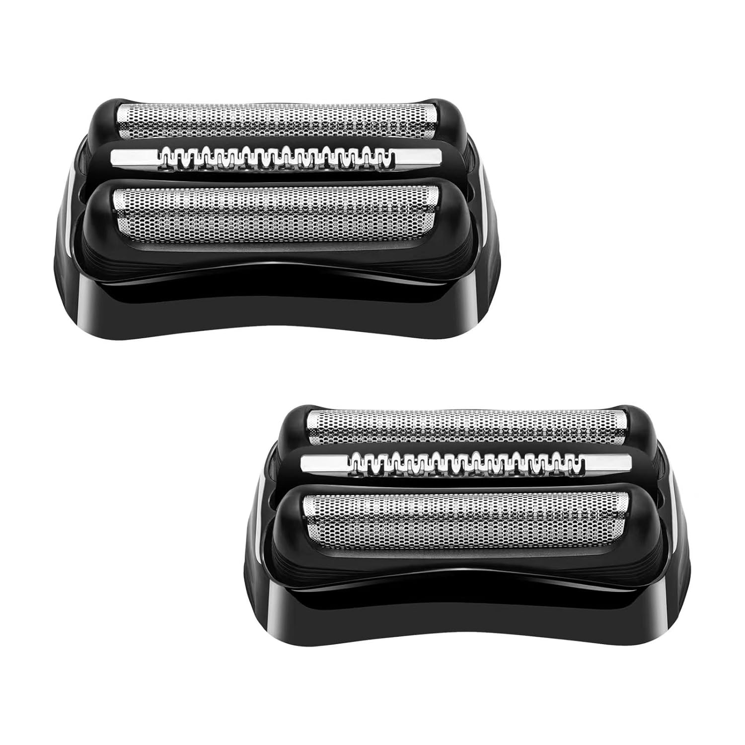 2 Pack Series 3 21B Replacement Head Compatible with Braun S3 | 3010S, 3040S