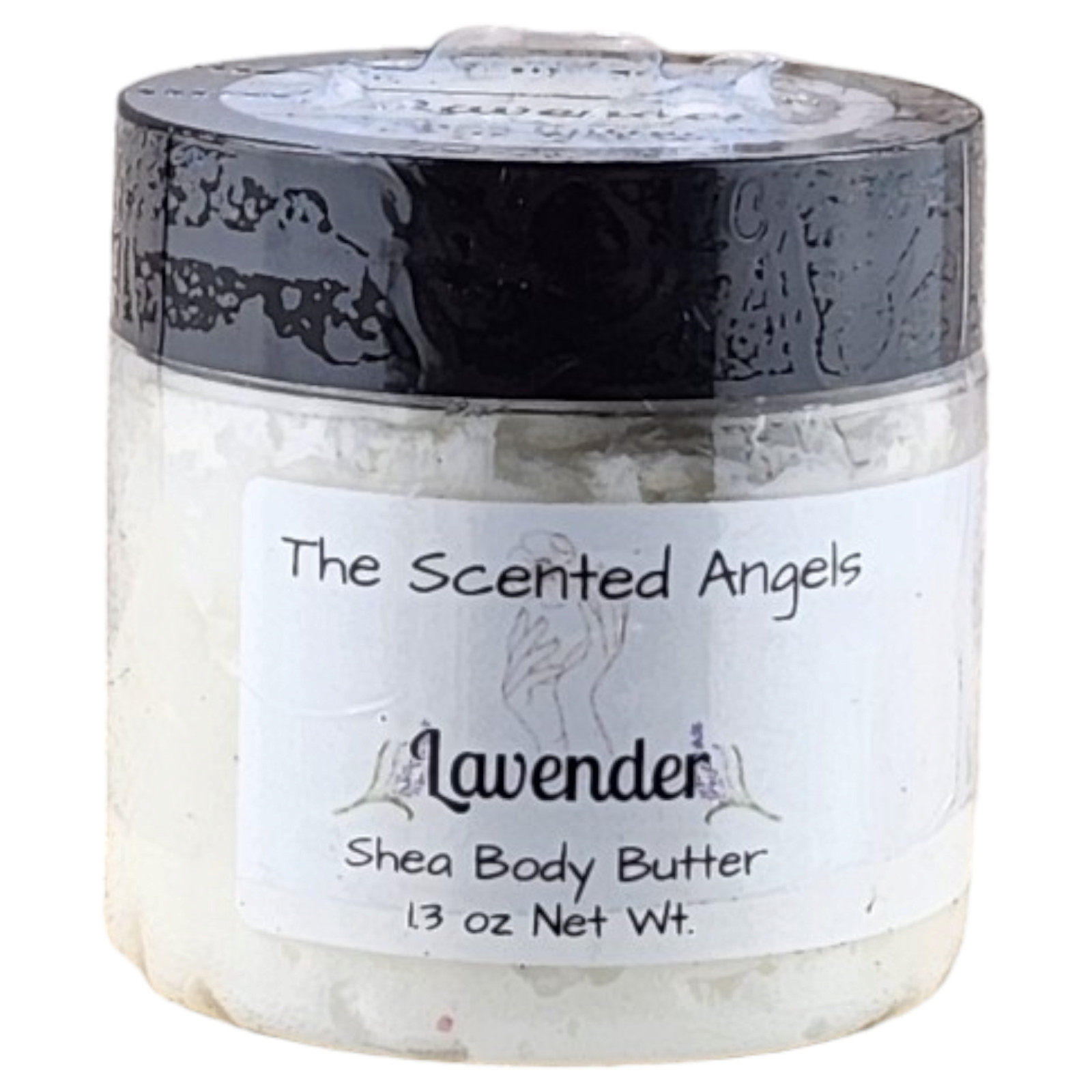 TSA Handmade Whipped Shea Body Butter – Lavender – Choose Your Size