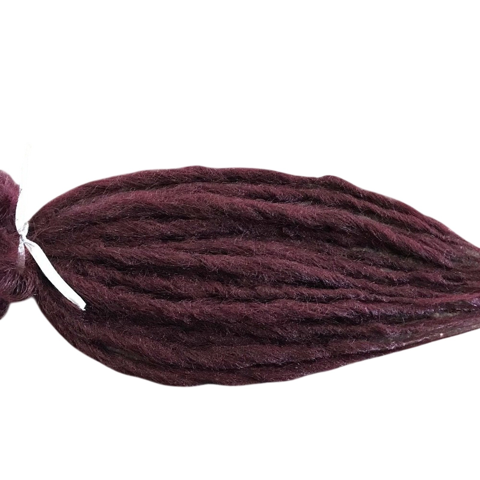 25 Burgundy Dark Auburn Brown Dreads Dreadlock Hair Extensions