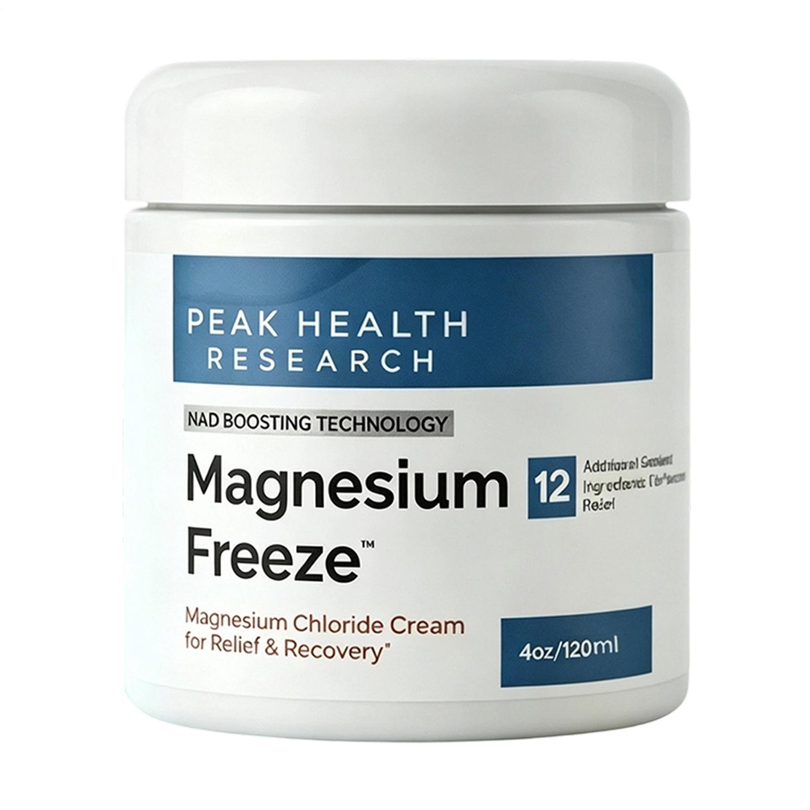Magnesium Freeze -Topica-l Magnesium Cream with Niacinamide For Joints Low Back