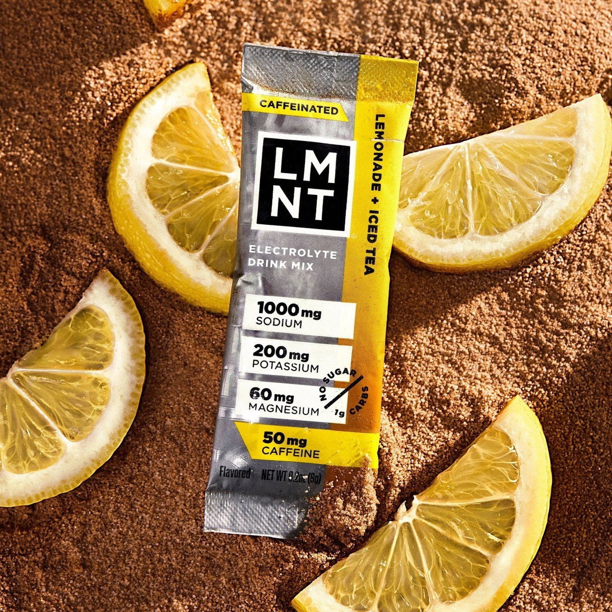 LMNT Zero-Sugar Lemonade Iced Tea Salt Electrolytes Drink – 10ct/2.1oz