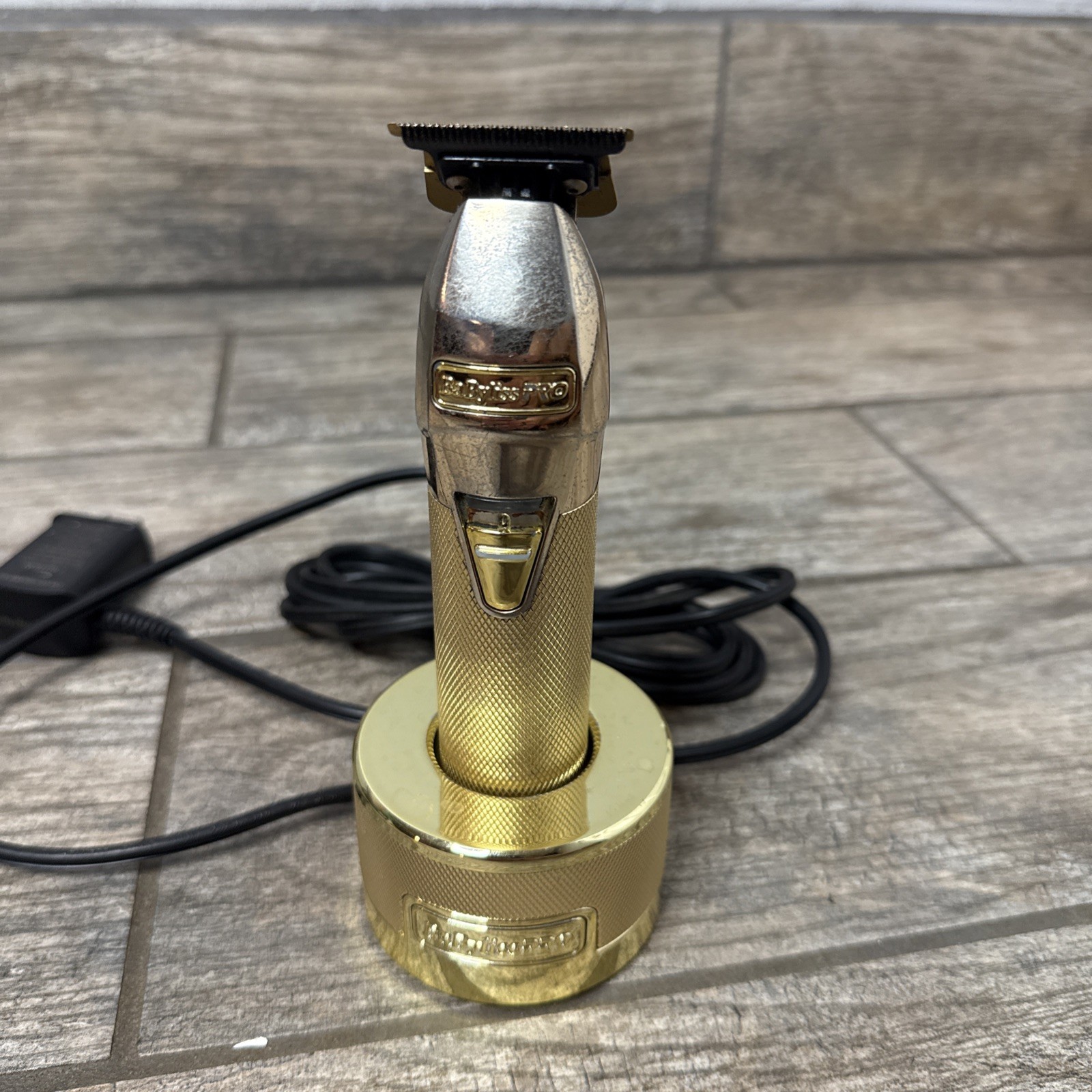 BaBylissPRO FX787G Cordless Trimmer Liner Gold + Charger | TESTED