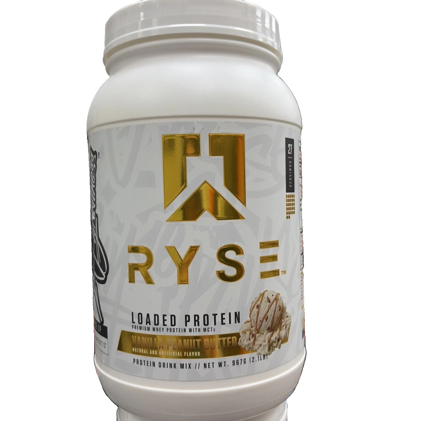 Ryse Vanilla Peanut Butter Protein 2 LB 🔥🔥EXP.10/26🔥🔥