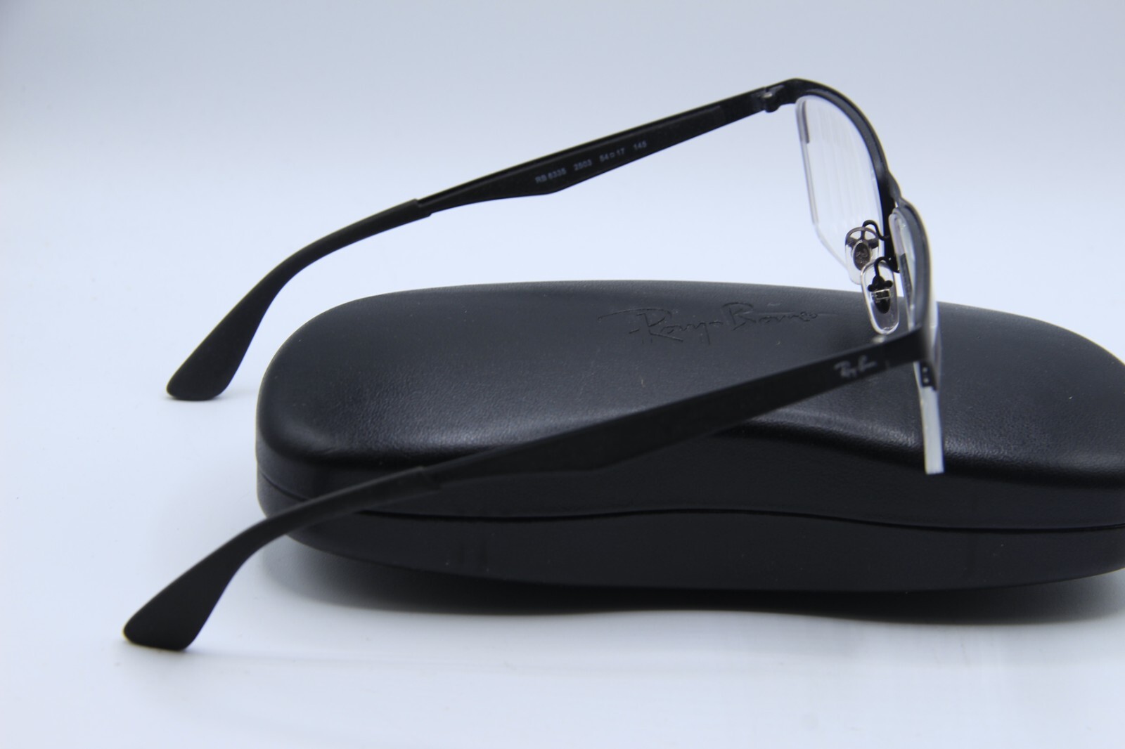 RAY-BAN RB 6335 2503 BLACK GUNMETAL AUTHENTIC FRAMES EYEGLASSES 54-17 K2