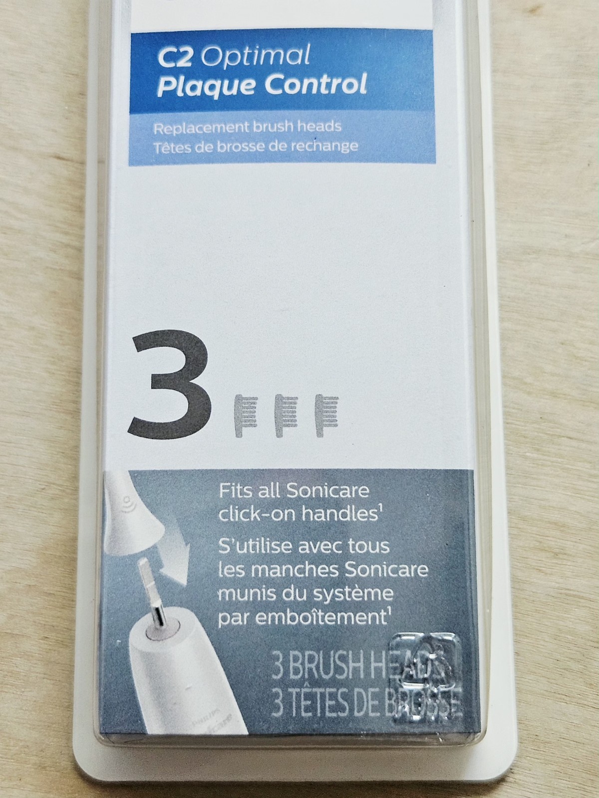 Philips Sonicare C2 Replacement Head – HX9023/65 (3 Pack)