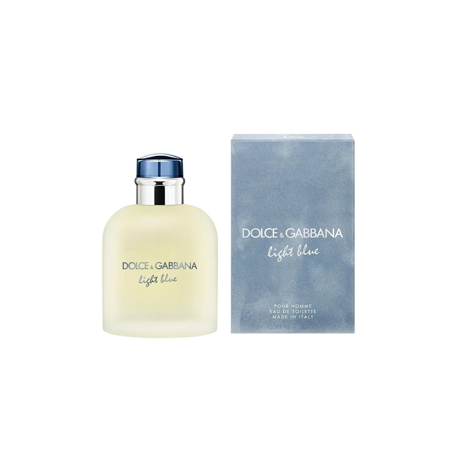Dolce & Gabbana Light Blue Pour Homme Eau De Toilette 125ml-New sealed