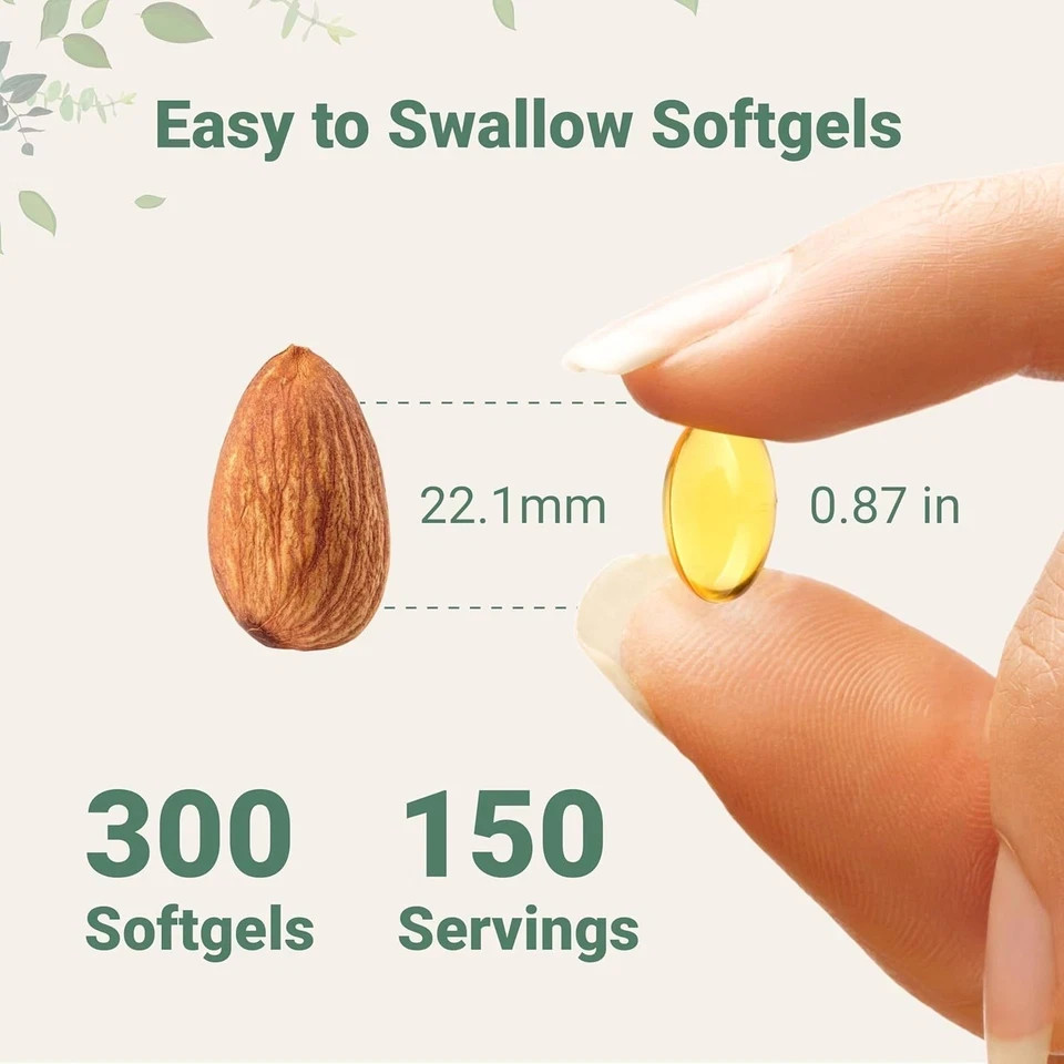 2 in 1 Oil of Oregano & Black Seed Softgels Count with Carvacrol,Immune Support