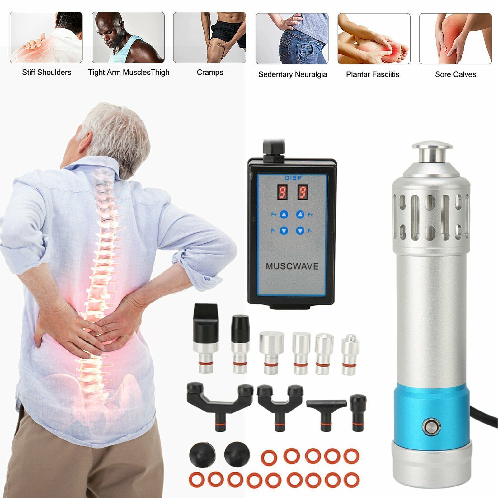 For ED Erectile Dysfunction Pain Relief ED Shockwave Therapy Massager Machine