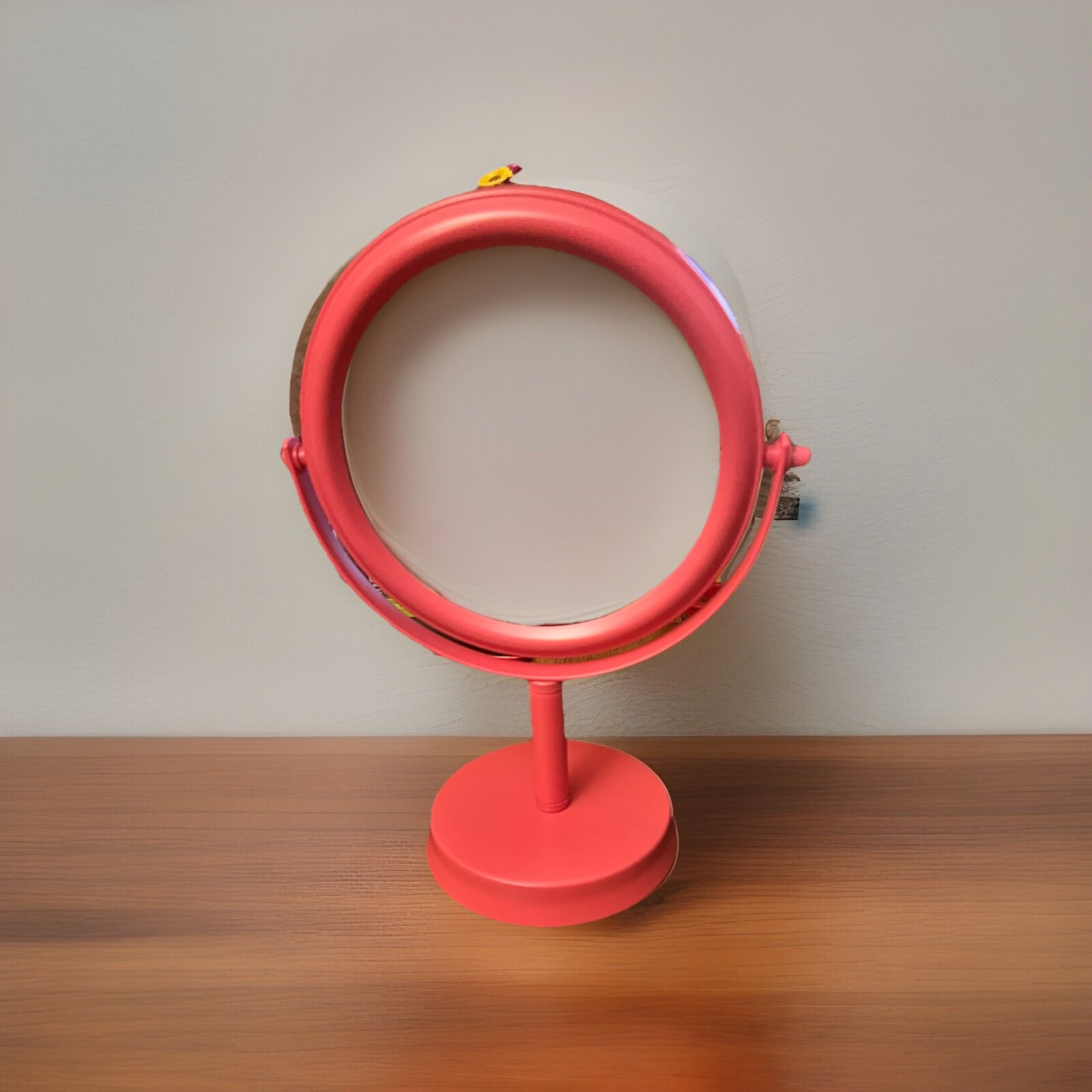 Vanity Makeup Mirror ABS Plastic Double Sided 3X Magnification 360°tilt