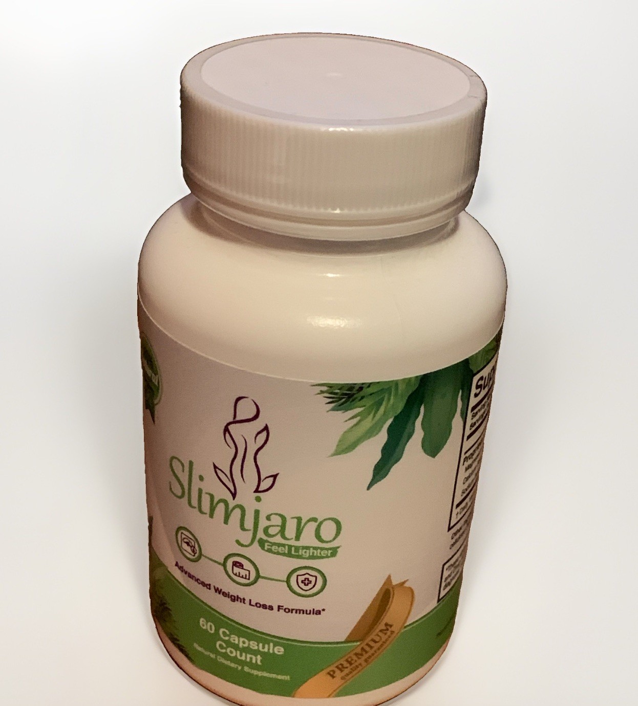 Slimjaro Keto Weight Loss Supplement 800mg 60 Capsules BHB All Natural