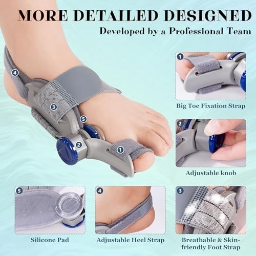 New Upgrade Treatmedy Bunion Corrector for Women & Men, Adjustable Bunion Fix Sp