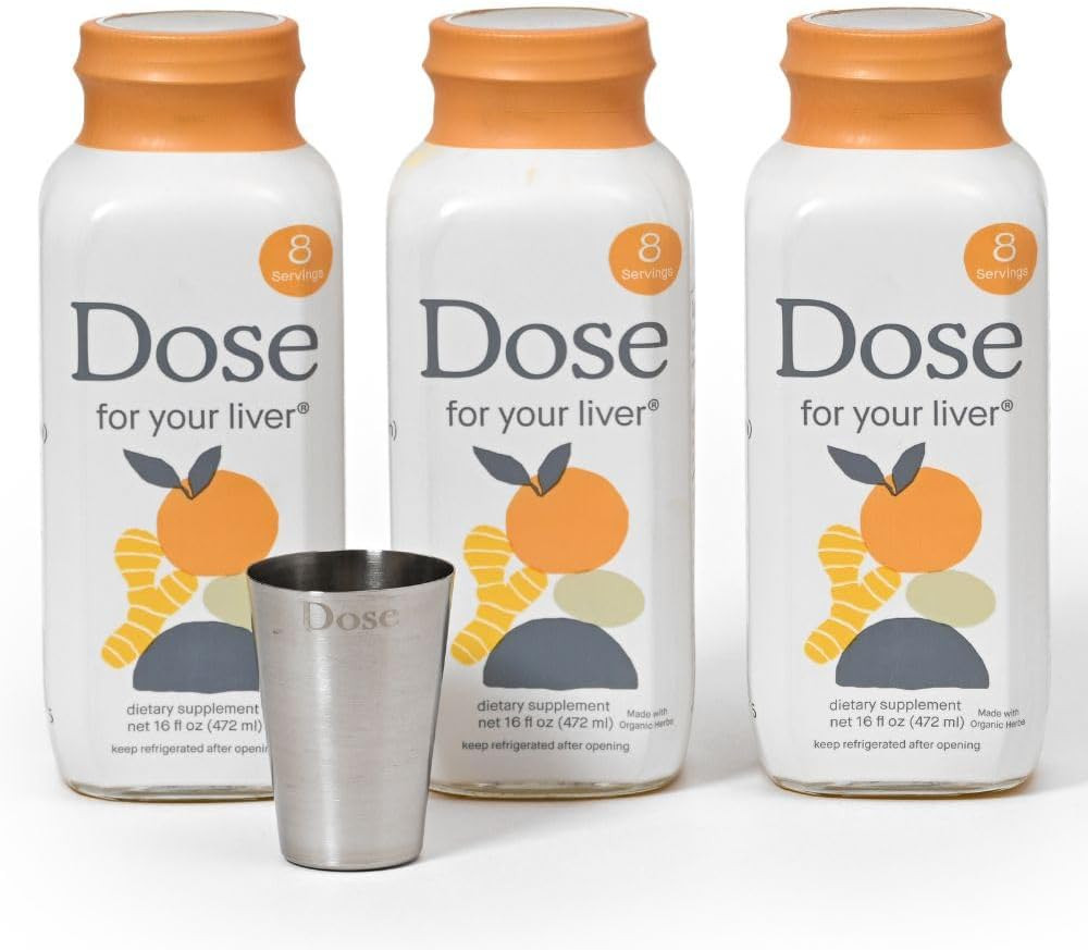 Dose for Your Liver Cleanse Detox & Repair, Made with Organic Milk Thistle Suppl