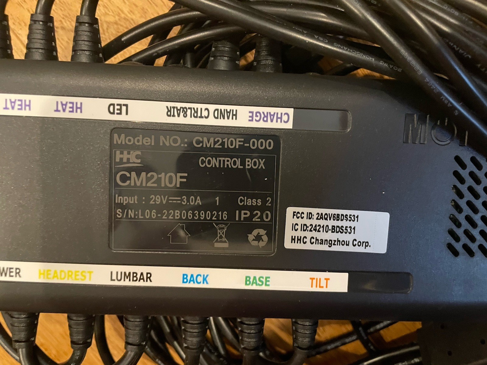 Pride Viva Ultra LIFT CHAIR Control Box CM210F CTL2102648