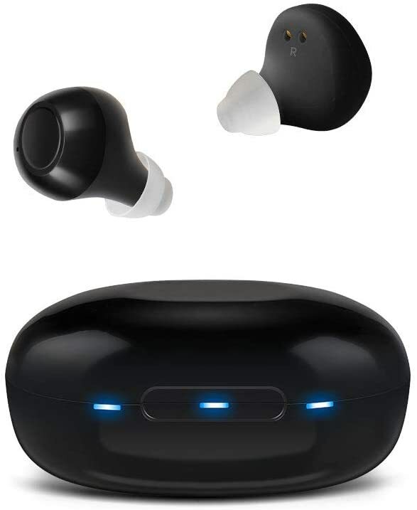 A Pair A39 Hearing Aids Rechargeable Digital Sound Voice Mini Amplifier US