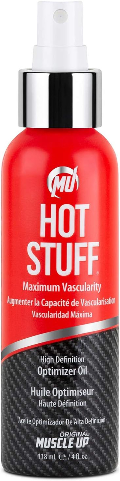 Hot Stuff Maximum Vascularity High Definition Optimizer Posing Oil (4 Fl. Oz By