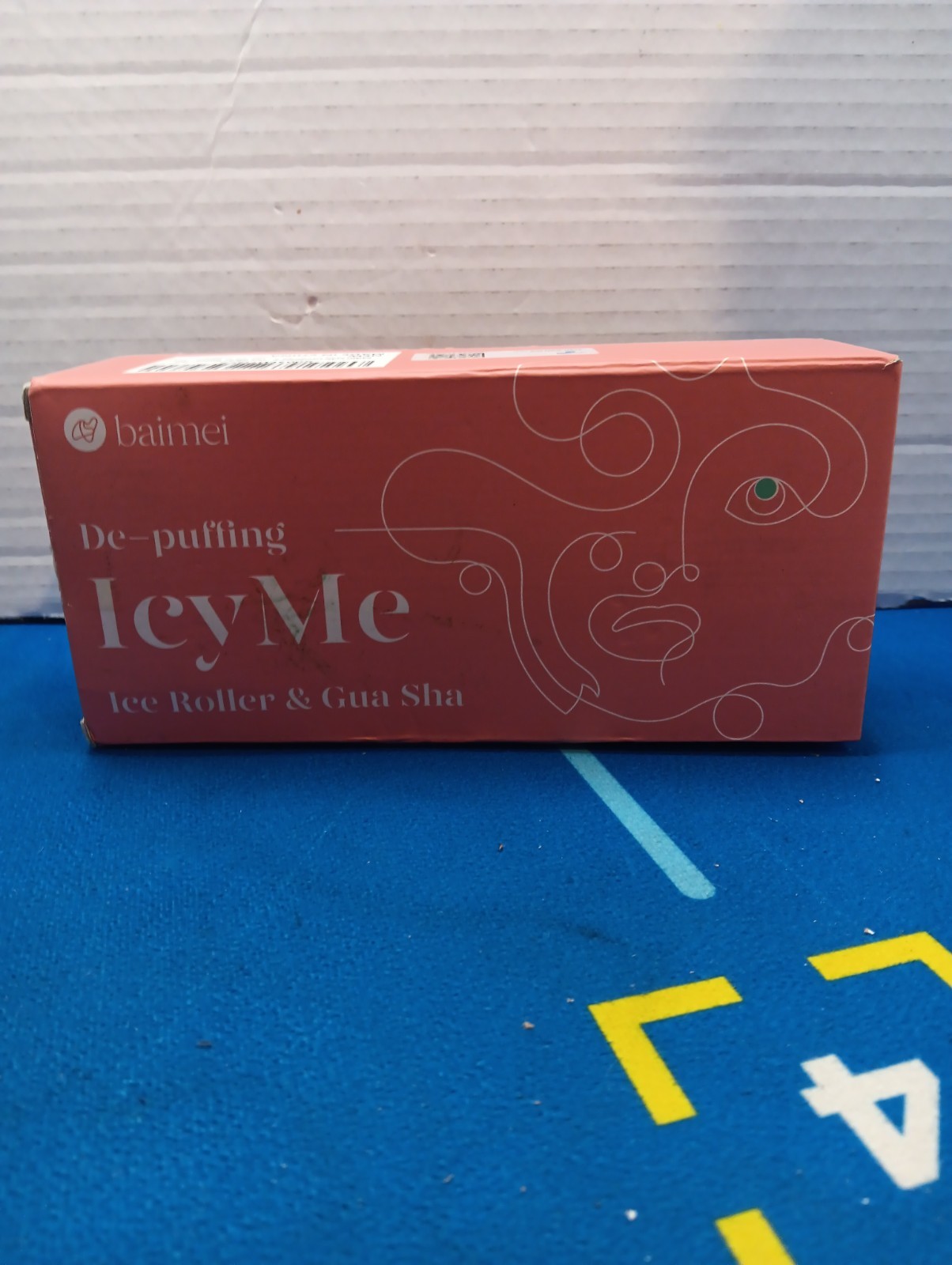 Baimei Icyme Ice Roller for Face and Gua Sha Facial Tool Set, Ice Face Roller