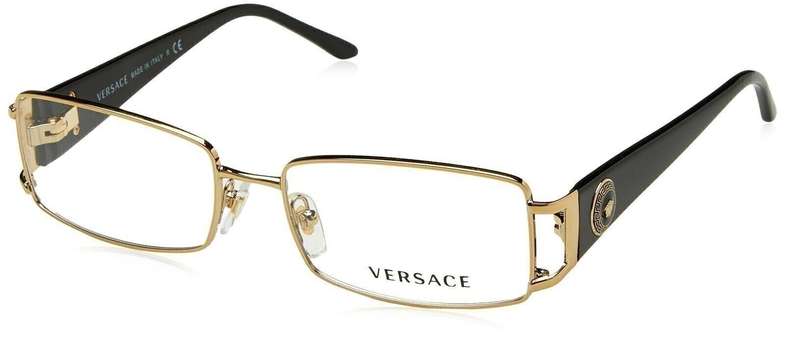Versace VE1163M Eyeglass Frames 1252-52 – Pale Gold