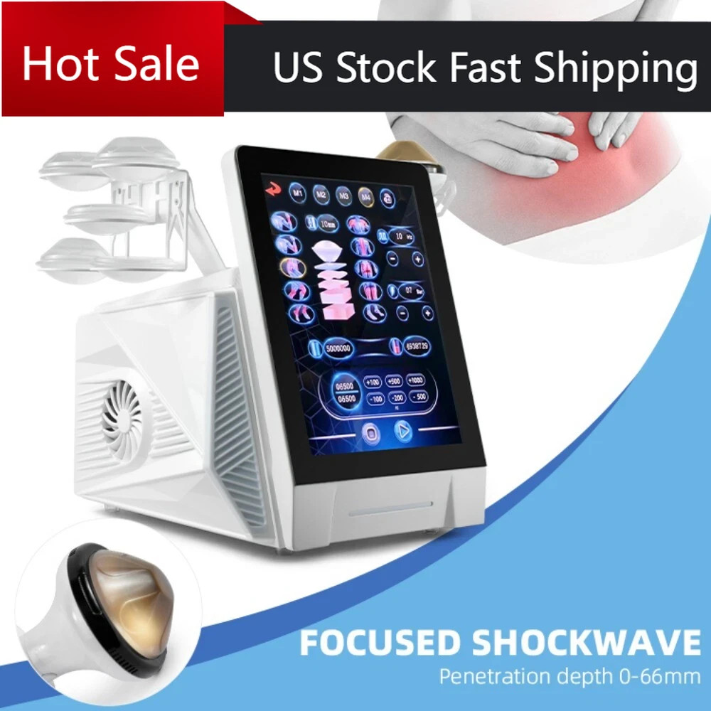 Focus Shockwave Eswt Focused Shock Wave Therapy Machine Pain Relief Physio