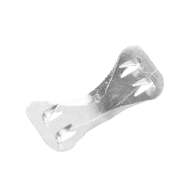 100 Pcs Stretch Metal Clasps Elastic Aluminum Bandage Clips for Bandages