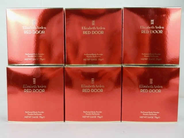 ELIZABETH ARDEN RED DOOR PERFUMED BODY POWDER (WM) 2.6 OZ *BUYER GETS 6*