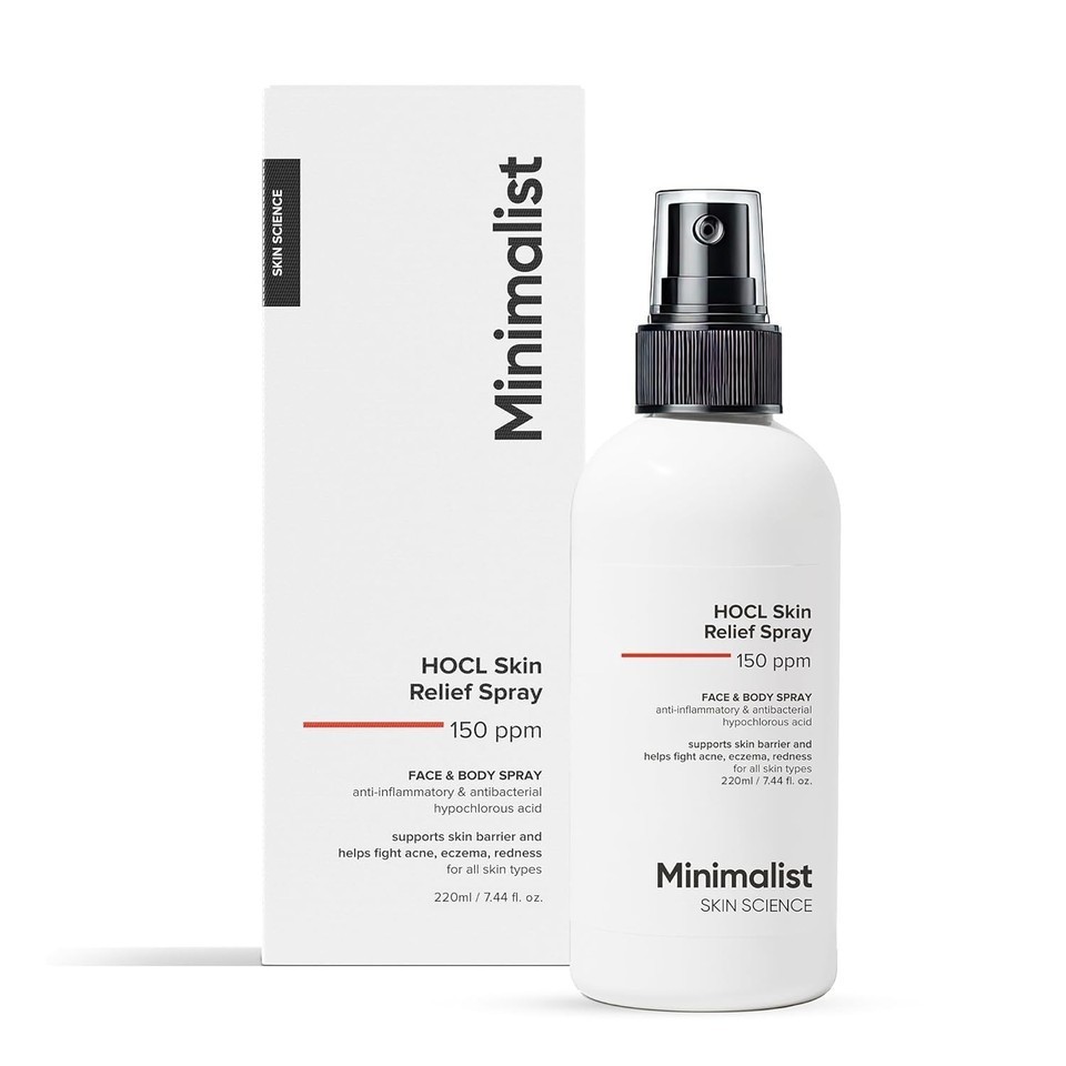 Minimalist Anti-Acne HOCL Face & Body Spray For Skin Relief Odor-Control 220 ml